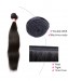 Yaki Straight Brazilian Virgin Hair 3Pics Natural Color For Sale 