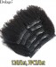 Dolago Afro Kinky Curly Human Hair Pu Clip Ins 8-30 Inches Natural Looking Good Quality Pu Clip In Human Hair Extensions For Sale At Cheap Prices From Online Shop 