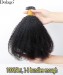Dolago Best Afro Kinky Curly Keratin Fusion Hair Extensions Micro Ring Cuticles Nail I Tip Hair Extension 100 Pieces For One Set And Two Sets Make A Full Head 
