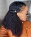 Kinky Curly U Part Human Hair Wigs For Women Online Sale 