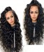 Dolago 130% Loose Curly French Lace Front Wig Human Hair Brazilian Curly Wigs For Black Women Glueless 13X2 High Quality Lace Wigs 16-18 Inches With Baby Hair Pre Plucked