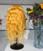 Body Wave Yellow Blonde Lace Wigs For Black Women