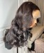 Body wave hd transparent lace wigs for women online for sale