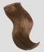 Dolago Remy Clip in Human Hair Extensions Chestnut Brown #6 120g 7pcs