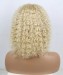 Good Quality Curly 613 blonde human hair wigs for women sale 