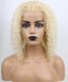 Good Quality Curly 613 blonde human hair wigs for women sale 