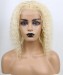 Good Quality Curly 613 blonde human hair wigs for women sale 