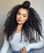 Dolago 3B 3C Kinky Curly 130% Brazilian Human Hair HD Lace Front Wig For Black Women Girls Glueless Frontal Wigs Pre Plucked With Baby Hair Natural Transparent Front Lace Wigs Pre Bleached Free Shipping Online