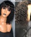 Curly Bob 13x6 Lace Front Human Hair Wigs For Black Women 