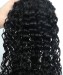 Dolago Deep Curly Clip in Human Hair Extensions 120g/7pcs For One Set Brazilian Curly Clip Ins Hair Extensions For Women Natural Color 