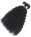 Dolago Peruvian Virgin Hair Natural Black Deep Curly Double Weft Human Hair 3 Bundles