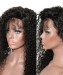 Dolago High Quality Deep Curly 360 Lace Front Human Hair Wigs For Black Women Girls 150% Glueless Curly 360 Lace Wig Pre Plucked With Ponytail For Sale Natural Invisible Hairline 360 Full Lace Wig Pre Bleached 