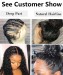 Dolago Hair Wigs Deep Curly 370 Lace Frontal Wig Pre Plucked With Baby Hair Brazilian Lace Front Human Hair Wigs With Baby Hair Pre Plucked