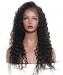 Dolago Natural Black Deep Wave 360 Lace Front Human Hair Wig Pre Plucked For Black Women 150% Brazilian Transparent 360 Full Lace Wigs With Baby Hair For Sale High Quality 360 Lace Frontal Wig Pre Bleached