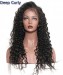 Dolago 250% Undetectable HD Swiss Curly Lace Front Wigs Pre Plucked Hairline For Black Women Deep Curly Glueless Human Hair Lace Frontal Wig Bleached The Knots Invisible 13x6 HD Lace Frontal Wig Free Shipping