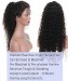 Dolago 250% Undetectable HD Swiss Curly Lace Front Wigs Pre Plucked Hairline For Black Women Deep Curly Glueless Human Hair Lace Frontal Wig Bleached The Knots Invisible 13x6 HD Lace Frontal Wig Free Shipping