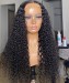  Dolago Deep Curly Human Hair Front Lace Wig Pre Plucked For Sale 130% Brazilian Curly Cheap 13x4 Lace Front Wigs For Black Women High Quality Natural Black Frontal Wigs With Baby Hair Pre Bleached Free Shipping 