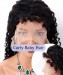 Dolago Curly Baby Hair RLC 13x6 Lace Front Wig For Black Women 150% Glueless Front Lace Human Hair Wig Pre Plucked For Sale Online Brazilian Natural Deep Curly Frontal Wigs Pre Bleached Free Shipping