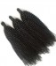 Good Brazilian Human Hair 3Pcs Afro Kinky Curly Hair Weave Hair Bulk For Hair Wigs Making