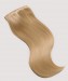 Dolago Remy Clip in Human Hair Extensions Ash Blonde #24 120g 7pcs