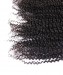 Dolago Human Hair Lace Closure with 3 Bundles Brazilian Kinky Curly Virgin Human Hair