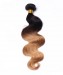 Brazilian Hair Weave Bundles 3 Pcs Ombre 1b/27 Honey Blonde Hair