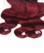 Dolago Brazilian Virgin Hair 3 Pcs Ombre Weave Bundles 1B/99J Burgundy Brazilian Hair 