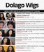 Dolago Hair Wigs Customized Style Natural Wave 13x6 Lace Front Wigs With Baby Hair Pre Plucked 150% Density 10A Virgin Brazilian Human Hair Wigs For Black Women  