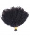 Dolago Afro Kinky Curly Keratin Fusion I Tip Hair Extensions 