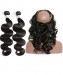 Dolago Body Wave 360 Lace Frontal Closure With 2 Bundles Natural Color