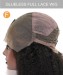 Dolago Mongolian Afro Kinky Curly Lace Front Wigs Pre-Plucked 130% Density