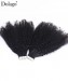 Dolago 4B 4C Kinky Curly Best Tape In Hair Extensions For Women Mongolian Virgin Human Hair Afro Kinky Curly Tape In Hair Extensions 40pcs/set Bundles Cheap Price To Make Long Hair