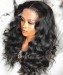 Cheaper Lace Closure Human Hair Wigs Body Wave For Sale 