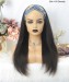 Buy Best cheap headband wigs natural hair African American 