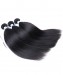 Dolago 100% Brazilian Virgin Human Hair Weaves Bundles Yaki Straight 1 Piece