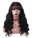 Dolago Body Wave Human Hair Lace Frontal Wig With Bang For Black Women 150% Density Transparent 13x6 Lace Front Wigs With Baby Hair Wavy High Quality Brazilian Front Lace Wigs Pre Plucked Sale Online