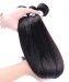 Dolago Brazilian Light Yaki Free Part Lace Frontal with 3 Bundles 100% Human Hair Weave Bundles
