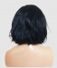 Dolago Hair Wig Natural Wavy 13x6 Bob Lace Front Wigs With Bang 250% Density Lace Front Human Hair Wigs For Black Women Pre Plucked With Baby Hair