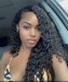 Deep Wave 150% Density 360 Lace Frontal Wig Pre Plucked