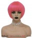 colorful human hair wigs for women none lace wigs 