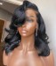 Body Wave Silk Base Human Hair Wigs For Black Women