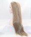 Dolago Ash Blonde Straight Synthetic Wig For Black Women