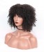 Dolago 250% Density None Lace Wigs Styled Curly Wig With Bang 14 Inches