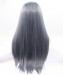 Dolago Hot Sales Grey Color Synthetic Wig Lace Front Wig