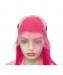Colorful Wig Straight Bob Lace Front Wigs Pre-Plucked