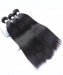 Dolago Peruvian Remy Hair Yaki Straight Human Hair Weave Bundles 3Pics Coarse Yaki Human Hair Extensions 10-30 Inches Yaki Bundles Sales