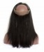 Dolago Brazilian Virgin Hair Yaki Straight 360 Lace Frontal With 2 Bundles