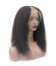 Dolago Kinky Straight V Part HD Lace Front Wigs For Black Women 150% Density Brazilian V Part Human Hair Wig Cap For Making With Elastic Strap Natural Looking Sale Online Free Shipping