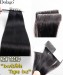 Dolago Invisible Tape In Human Hair Extensions For Thin Hair Seamless Straight Tape Ins Hair For Women On Short Hair 40PCS/Set Reusable Tape In Hair Wholesale