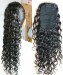 10A Deep Wave Drawstring Ponytail For Women with Clip Ins